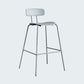 Modern Bar-stool Plastic Counter Bar Stool for Kitchen Bar with Metal Legs Clearhalo 'Bar Furniture' 'Bar Stools' 'bar_stools' 'furn' 'furn_bar_stools' 'Furniture' 'furniture_bar_stools' 'Kitchen & Dining Furniture' 4850488
