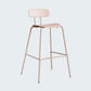 Modern Bar-stool Plastic Counter Bar Stool for Kitchen Bar with Metal Legs Clearhalo 'Bar Furniture' 'Bar Stools' 'bar_stools' 'furn' 'furn_bar_stools' 'Furniture' 'furniture_bar_stools' 'Kitchen & Dining Furniture' 4850492
