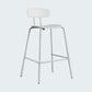 Modern Bar-stool Plastic Counter Bar Stool for Kitchen Bar with Metal Legs Clearhalo 'Bar Furniture' 'Bar Stools' 'bar_stools' 'furn' 'furn_bar_stools' 'Furniture' 'furniture_bar_stools' 'Kitchen & Dining Furniture' 4850494