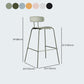 Modern Bar-stool Plastic Counter Bar Stool for Kitchen Bar with Metal Legs Clearhalo 'Bar Furniture' 'Bar Stools' 'bar_stools' 'furn' 'furn_bar_stools' 'Furniture' 'furniture_bar_stools' 'Kitchen & Dining Furniture' 4850499