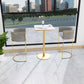 Nordic Design Upholstered Bar Stools for Home Use Luxury Low Back Round Stools Clearhalo 'Bar Furniture' 'Bar Stools' 'bar_stools' 'furn' 'furn_bar_stools' 'Furniture' 'furniture_bar_stools' 'Kitchen & Dining Furniture' 4850516
