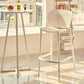 Nordic Style Bar-stool Plastic Counter Bar Stool for Kitchen Bar with Plastic Legs Clearhalo 'Bar Furniture' 'Bar Stools' 'bar_stools' 'furn' 'furn_bar_stools' 'Furniture' 'furniture_bar_stools' 'Kitchen & Dining Furniture' 4850526