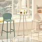Nordic Style Bar-stool Plastic Counter Bar Stool for Kitchen Bar with Plastic Legs Clearhalo 'Bar Furniture' 'Bar Stools' 'bar_stools' 'furn' 'furn_bar_stools' 'Furniture' 'furniture_bar_stools' 'Kitchen & Dining Furniture' 4850528