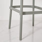 Nordic Style Bar-stool Plastic Counter Bar Stool for Kitchen Bar with Plastic Legs Clearhalo 'Bar Furniture' 'Bar Stools' 'bar_stools' 'furn' 'furn_bar_stools' 'Furniture' 'furniture_bar_stools' 'Kitchen & Dining Furniture' 4850536