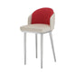 Nordic Design Upholstered Bar Stools for Home Armless Low Back Stools with Cushion Clearhalo 'Bar Furniture' 'Bar Stools' 'bar_stools' 'furn' 'furn_bar_stools' 'Furniture' 'furniture_bar_stools' 'Kitchen & Dining Furniture' 4850587