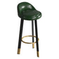 Metal Modern Kitchen Dining Room Armless Stool Low Back Bar Stool Green 1 Piece Clearhalo 'Bar Furniture' 'Bar Stools' 'bar_stools' 'furn' 'furn_bar_stools' 'Furniture' 'furniture_bar_stools' 'Kitchen & Dining Furniture' 4850815