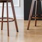 Contemporary Style Low Back Barstools with Cushion Upholstered Bar Stools Clearhalo 'Bar Furniture' 'Bar Stools' 'bar_stools' 'Furniture' 'furniture_bar_stools' 'Kitchen & Dining Furniture' 4850923