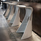 Scandinavian Plastic Barstools for Home Backless Stools with Plastic Base Clearhalo 'Bar Furniture' 'Bar Stools' 'bar_stools' 'furn' 'furn_bar_stools' 'Furniture' 'furniture_bar_stools' 'Kitchen & Dining Furniture' 4851152