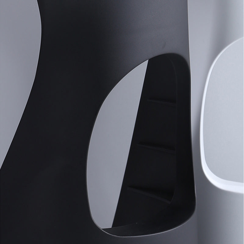 Scandinavian Plastic Barstools for Home Backless Stools with Plastic Base Clearhalo 'Bar Furniture' 'Bar Stools' 'bar_stools' 'furn' 'furn_bar_stools' 'Furniture' 'furniture_bar_stools' 'Kitchen & Dining Furniture' 4851157