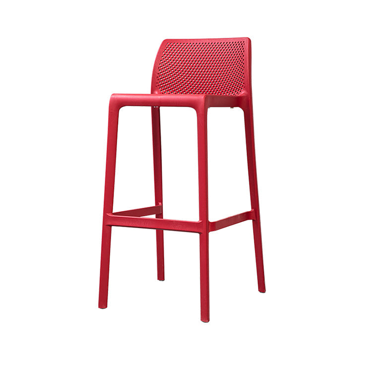 Scandinavian Style Plastic Armless Barstools Stackable Stools for Home Clearhalo 'Bar Furniture' 'Bar Stools' 'bar_stools' 'furn' 'furn_bar_stools' 'Furniture' 'furniture_bar_stools' 'Kitchen & Dining Furniture' 4851168