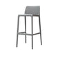 Scandinavian Style Plastic Armless Barstools Stackable Stools for Home Silver Gray 1 Piece Clearhalo 'Bar Furniture' 'Bar Stools' 'bar_stools' 'furn' 'furn_bar_stools' 'Furniture' 'furniture_bar_stools' 'Kitchen & Dining Furniture' 4851171