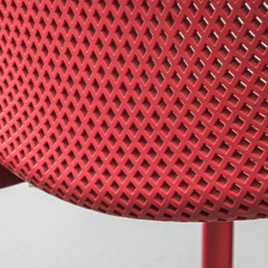 Scandinavian Style Plastic Armless Barstools Stackable Stools for Home Clearhalo 'Bar Furniture' 'Bar Stools' 'bar_stools' 'furn' 'furn_bar_stools' 'Furniture' 'furniture_bar_stools' 'Kitchen & Dining Furniture' 4851172