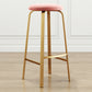 Footrest Upholstered Armless Bar Stool Matte Finish Backless Home Stool Clearhalo 'Bar Furniture' 'Bar Stools' 'bar_stools' 'furn' 'furn_bar_stools' 'Furniture' 'furniture_bar_stools' 'Kitchen & Dining Furniture' 4851346