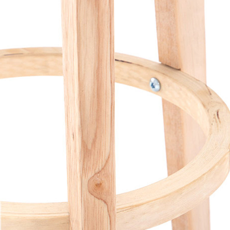 Scandinavian Backless Home Stool Matte Finish Footrest Upholstered Bar Stool Clearhalo 'Bar Furniture' 'Bar Stools' 'bar_stools' 'furn' 'furn_bar_stools' 'Furniture' 'furniture_bar_stools' 'Kitchen & Dining Furniture' 4851397