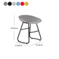 Modern Matte Finish Iron Bar Stool Footrest Milk Tea Shop Stool Clearhalo 'Bar Furniture' 'Bar Stools' 'bar_stools' 'furn' 'furn_bar_stools' 'Furniture' 'furniture_bar_stools' 'Kitchen & Dining Furniture' 4851489