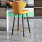 Scandinavian Home Footrest Stool Matte Finish Leather Barstool Clearhalo 'Bar Furniture' 'Bar Stools' 'bar_stools' 'Furniture' 'furniture_bar_stools' 'Kitchen & Dining Furniture' 4851641