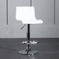 Contemporary Swivel Adjustable Height Stool Matte Finish Plastic Home Barstool Clearhalo 'Bar Furniture' 'Bar Stools' 'bar_stools' 'Furniture' 'furniture_bar_stools' 'Kitchen & Dining Furniture' 4851692