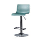 Contemporary Swivel Adjustable Height Stool Matte Finish Plastic Home Barstool Green 1 Piece Clearhalo 'Bar Furniture' 'Bar Stools' 'bar_stools' 'Furniture' 'furniture_bar_stools' 'Kitchen & Dining Furniture' 4851694