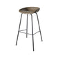 Contemporary Matte Finish Leather Barstool Low Back Home Stool Clearhalo 'Bar Furniture' 'Bar Stools' 'bar_stools' 'furn' 'furn_bar_stools' 'Furniture' 'furniture_bar_stools' 'Kitchen & Dining Furniture' 4851734