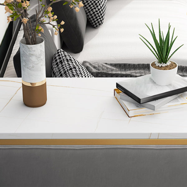 Nordic Glam Sintered Stone Table Dining Bar Counter Table for Kitchen Clearhalo 'Bar Furniture' 'Bar Tables' 'bar_tables' 'furn' 'furn_bar_tables' 'Furniture' 'furniture_bar_tables' 'Kitchen & Dining Furniture' 4851878