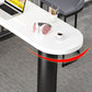 Artificial Wood/Stone Bar Dining Table Modern Oval Bar Table with Tripod for Dining Room Clearhalo 'Bar Furniture' 'Bar Tables' 'bar_tables' 'furn' 'furn_bar_tables' 'Furniture' 'furniture_bar_tables' 'Kitchen & Dining Furniture' 4851925