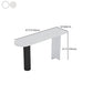Stone/Wood Bar Dining Table Modern Oval Bar Table with Double Pedestal Clearhalo 'Bar Furniture' 'Bar Tables' 'bar_tables' 'furn' 'furn_bar_tables' 'Furniture' 'furniture_bar_tables' 'Kitchen & Dining Furniture' 4852012