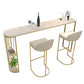 Stone Bar Dining Table Modern Oval Bar Table with Sled Base for Dining Room Clearhalo 'Bar Furniture' 'Bar Tables' 'bar_tables' 'furn' 'furn_bar_tables' 'Furniture' 'furniture_bar_tables' 'Kitchen & Dining Furniture' 4852138