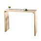 Solid Wood Bar Dining Table Industrial Bar Table with Sled Base Wood No Storage Space Clearhalo 'Bar Furniture' 'Bar Tables' 'bar_tables' 'Furniture' 'furniture_bar_tables' 'Kitchen & Dining Furniture' 4852160