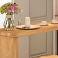Solid Wood Bar Dining Table Industrial Bar Table with Sled Base Clearhalo 'Bar Furniture' 'Bar Tables' 'bar_tables' 'Furniture' 'furniture_bar_tables' 'Kitchen & Dining Furniture' 4852167