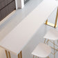Wood Top Bar Table Traditional Luxury Rectangle Bar Table with Sled Base Clearhalo 'Bar Furniture' 'Bar Tables' 'bar_tables' 'furn' 'furn_bar_tables' 'Furniture' 'furniture_bar_tables' 'Kitchen & Dining Furniture' 4852196
