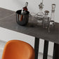 Industrial Style Bar Table 42-inch Height Stone Top and Metal Base Bistro Table Clearhalo 'Bar Furniture' 'Bar Tables' 'bar_tables' 'furn' 'furn_bar_tables' 'Furniture' 'furniture_bar_tables' 'Kitchen & Dining Furniture' 4852349