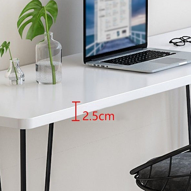 Industrial Style Rectangle Wood Top Counter Table 42-inch Height Modern Bar Table Clearhalo 'Bar Furniture' 'Bar Tables' 'bar_tables' 'furn' 'furn_bar_tables' 'Furniture' 'furniture_bar_tables' 'Kitchen & Dining Furniture' 4852362