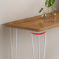 Industrial Style Rectangle Wood Top Counter Table 42-inch Height Modern Bar Table Clearhalo 'Bar Furniture' 'Bar Tables' 'bar_tables' 'furn' 'furn_bar_tables' 'Furniture' 'furniture_bar_tables' 'Kitchen & Dining Furniture' 4852363