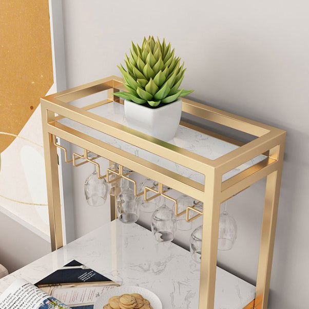 Nordic Bar Table Artificial Marble Pub Table with Shelf for Dining Room, Only Table Clearhalo 'Bar Furniture' 'Bar Tables' 'bar_tables' 'furn' 'furn_bar_tables' 'Furniture' 'furniture_bar_tables' 'Kitchen & Dining Furniture' 4852432