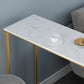 Rectangle Top Counter Table Glam Style 42-inch Height Table for Dining Room Clearhalo 'Bar Furniture' 'Bar Tables' 'bar_tables' 'furn' 'furn_bar_tables' 'Furniture' 'furniture_bar_tables' 'Kitchen & Dining Furniture' 4852536