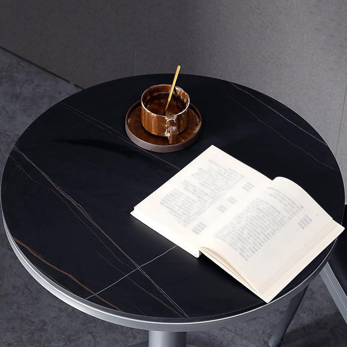 Modern Sintered Stone Dining Table Set 1/2/3 Pieces Dining Set for Home Use Clearhalo 'Dining Room Sets' 'Dining Tables & Seating' 'dining_room_set' 'furn' 'furn_dining_room_set' 'Furniture' 'furniture_dining_room_set' 'Kitchen & Dining Furniture' 4852730