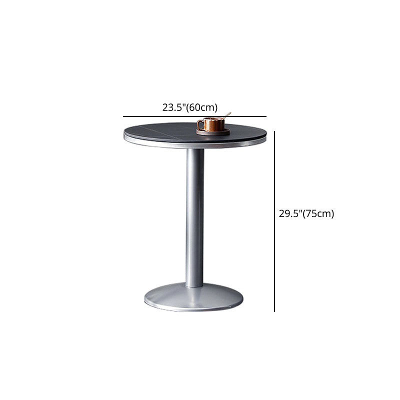 Modern Sintered Stone Dining Table Set 1/2/3 Pieces Dining Set for Home Use Clearhalo 'Dining Room Sets' 'Dining Tables & Seating' 'dining_room_set' 'furn' 'furn_dining_room_set' 'Furniture' 'furniture_dining_room_set' 'Kitchen & Dining Furniture' 4852734