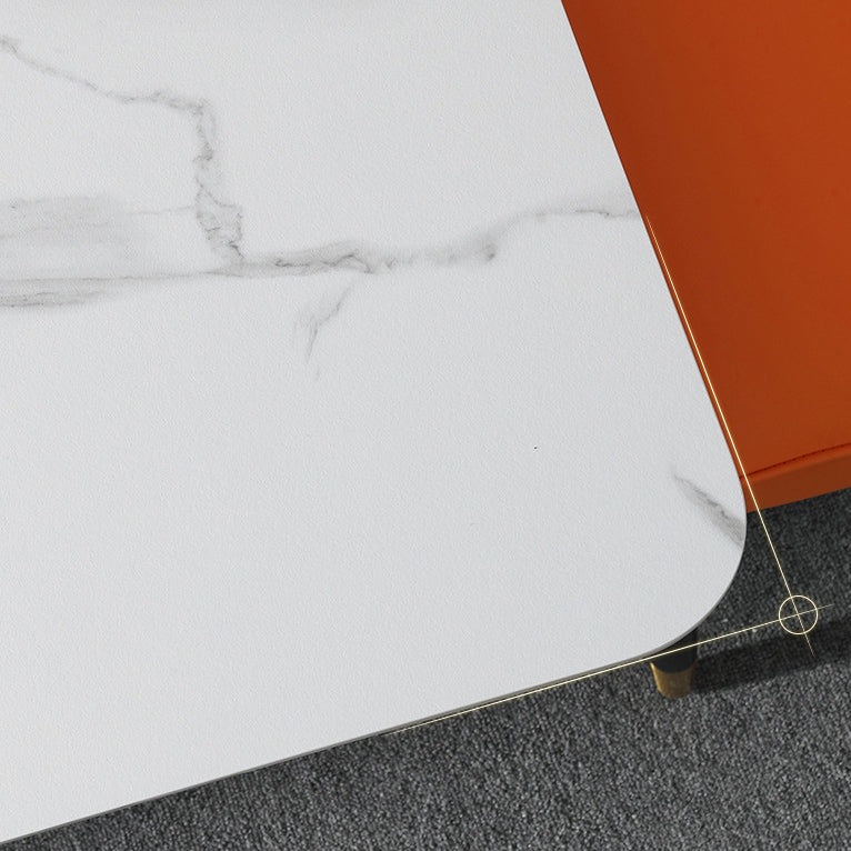 Glam Style Sintered Stone Dining Set 1/2/3/5/7 Pieces Dining Set for Dining Areas Clearhalo 'Dining Room Sets' 'Dining Tables & Seating' 'dining_room_set' 'furn' 'furn_dining_room_set' 'Furniture' 'furniture_dining_room_set' 'Kitchen & Dining Furniture' 4852745