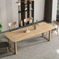 Modern Solid Wood Dining Table Set 1/4/5/7 Pieces Dining Set for Home Use Clearhalo 'Dining Room Sets' 'Dining Tables & Seating' 'dining_room_set' 'furn' 'furn_dining_room_set' 'Furniture' 'furniture_dining_room_set' 'Kitchen & Dining Furniture' 4852808