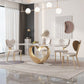 Luxury Sintered Stone Top Dining Set Rectangle 1/4/5/7/9 Pieces Dining Table with Chairs Clearhalo 'Dining Room Sets' 'Dining Tables & Seating' 'dining_room_set' 'furn' 'furn_dining_room_set' 'Furniture' 'furniture_dining_room_set' 'Kitchen & Dining Furniture' 4852840