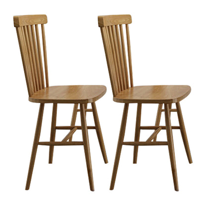 Modern Solid Wood Dining Table Set 1/2/3/5 Pieces Dining Set for Home Use 2 Wood Chairs Clearhalo 'Dining Room Sets' 'Dining Tables & Seating' 'dining_room_set' 'furn' 'furn_dining_room_set' 'Furniture' 'furniture_dining_room_set' 'Kitchen & Dining Furniture' 4852928