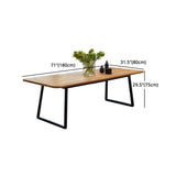 Modern Solid Wood Dining Table Set 1/2/3/5 Pieces Dining Set for Home Use Clearhalo 'Dining Room Sets' 'Dining Tables & Seating' 'dining_room_set' 'furn' 'furn_dining_room_set' 'Furniture' 'furniture_dining_room_set' 'Kitchen & Dining Furniture' 4852934