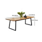 Modern Solid Wood Dining Table Set 1/2/3/5 Pieces Dining Set for Home Use Clearhalo 'Dining Room Sets' 'Dining Tables & Seating' 'dining_room_set' 'furn' 'furn_dining_room_set' 'Furniture' 'furniture_dining_room_set' 'Kitchen & Dining Furniture' 4852935