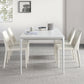 Modern Sintered Stone Dining Table Set 1/2/4/5/6/7 Pieces Dining Set for Home Use 5 Pieces: Table, 4 Chairs Clearhalo 'Dining Room Sets' 'Dining Tables & Seating' 'dining_room_set' 'furn' 'furn_dining_room_set' 'Furniture' 'furniture_dining_room_set' 'Kitchen & Dining Furniture' 4852977
