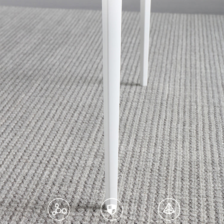 Modern Sintered Stone Dining Table Set 1/2/4/5/6/7 Pieces Dining Set for Home Use Clearhalo 'Dining Room Sets' 'Dining Tables & Seating' 'dining_room_set' 'furn' 'furn_dining_room_set' 'Furniture' 'furniture_dining_room_set' 'Kitchen & Dining Furniture' 4852984