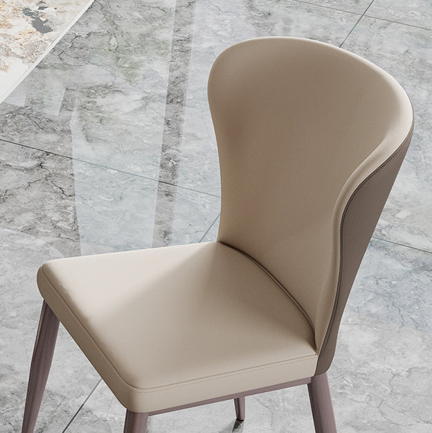 Modern Rectangle Sintered Stone Dining Table Set 1/4/6/7 Pieces Dining Set Clearhalo 'Dining Room Sets' 'Dining Tables & Seating' 'dining_room_set' 'furn' 'furn_dining_room_set' 'Furniture' 'furniture_dining_room_set' 'Kitchen & Dining Furniture' 4853001