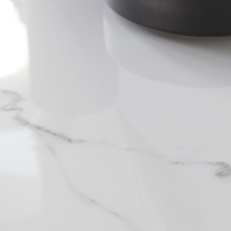 Modern Style Rectangle Sintered Stone Dining Table Set 1/4/5/7 Pieces Dining Set Clearhalo 'Dining Room Sets' 'Dining Tables & Seating' 'dining_room_set' 'furn' 'furn_dining_room_set' 'Furniture' 'furniture_dining_room_set' 'Kitchen & Dining Furniture' 4853046