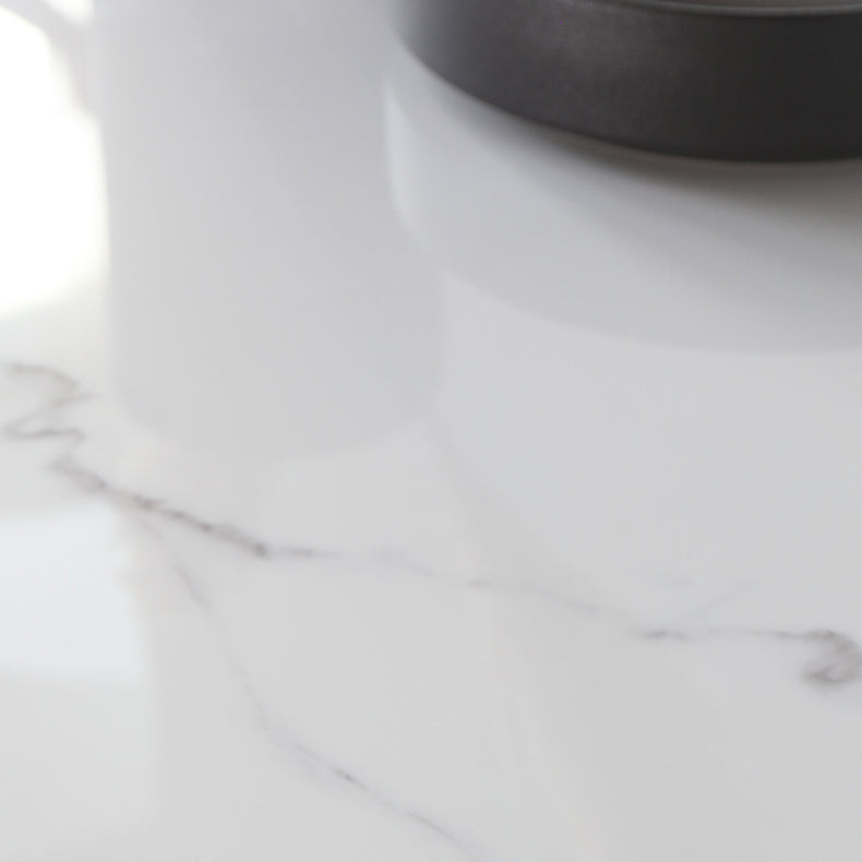 Designer Style Sintered Stone Top Dining Set 1/4/5/7 Pieces Dining Table with Chairs Clearhalo 'Dining Room Sets' 'Dining Tables & Seating' 'dining_room_set' 'furn' 'furn_dining_room_set' 'Furniture' 'furniture_dining_room_set' 'Kitchen & Dining Furniture' 4853060