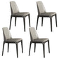 Modern Style Sintered Stone Dining Table Set 1/4/5/7 Pieces Dining Set for Kitchen 4 Grey Chairs Clearhalo 'Dining Room Sets' 'Dining Tables & Seating' 'dining_room_set' 'furn' 'furn_dining_room_set' 'Furniture' 'furniture_dining_room_set' 'Kitchen & Dining Furniture' 4853089