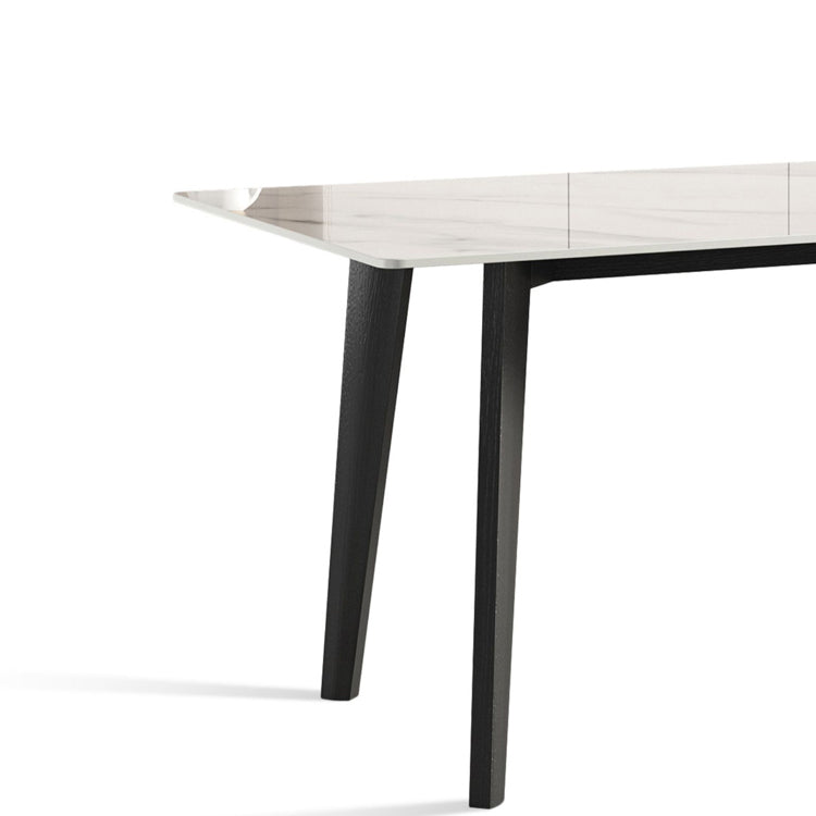 Contemporary Style Sintered Stone Dining Table Set 1/4/5/7 Pieces Dining Set for Home Clearhalo 'Dining Room Sets' 'Dining Tables & Seating' 'dining_room_set' 'furn' 'furn_dining_room_set' 'Furniture' 'furniture_dining_room_set' 'Kitchen & Dining Furniture' 4853145